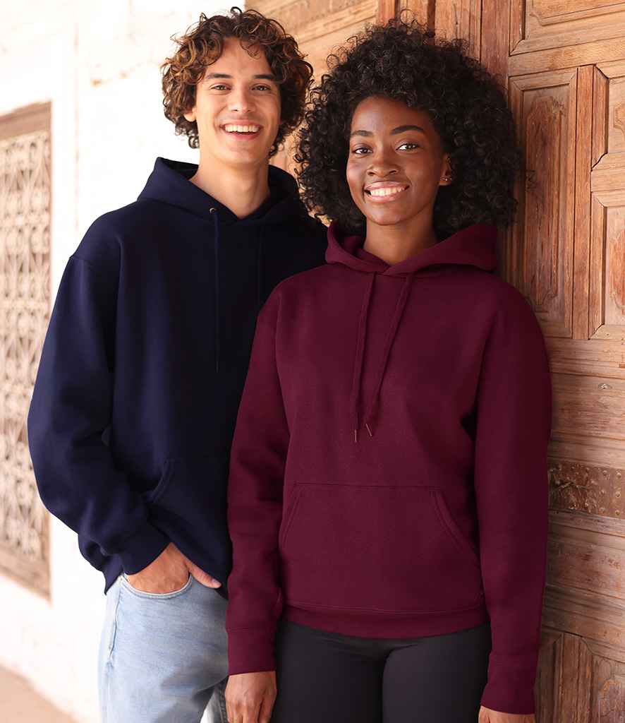 Fruit of the Loom Iconic Premium Hooded Sweatshirt - SS152 BUR S