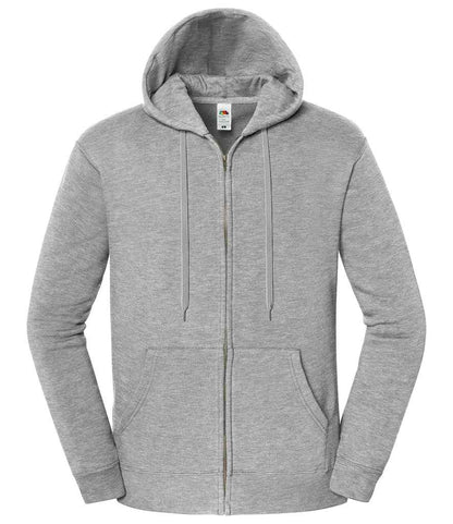 Fruit of the Loom Iconic Premium Hooded Sweat Jacket - SS153 LGP S