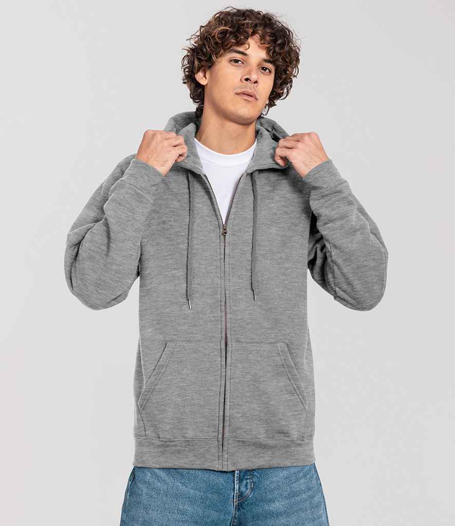 Fruit of the Loom Iconic Premium Hooded Sweat Jacket - SS153 AHE S
