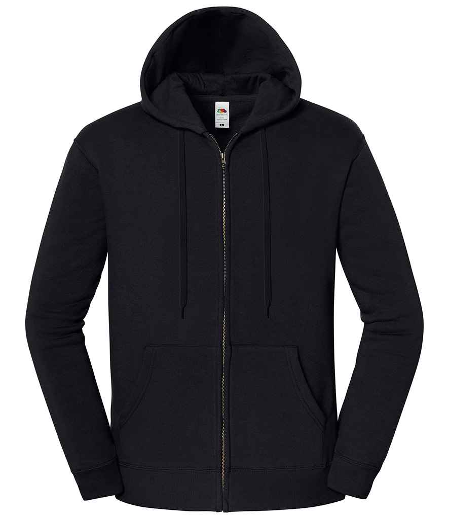 Fruit of the Loom Iconic Premium Hooded Sweat Jacket - SS153 LGP S