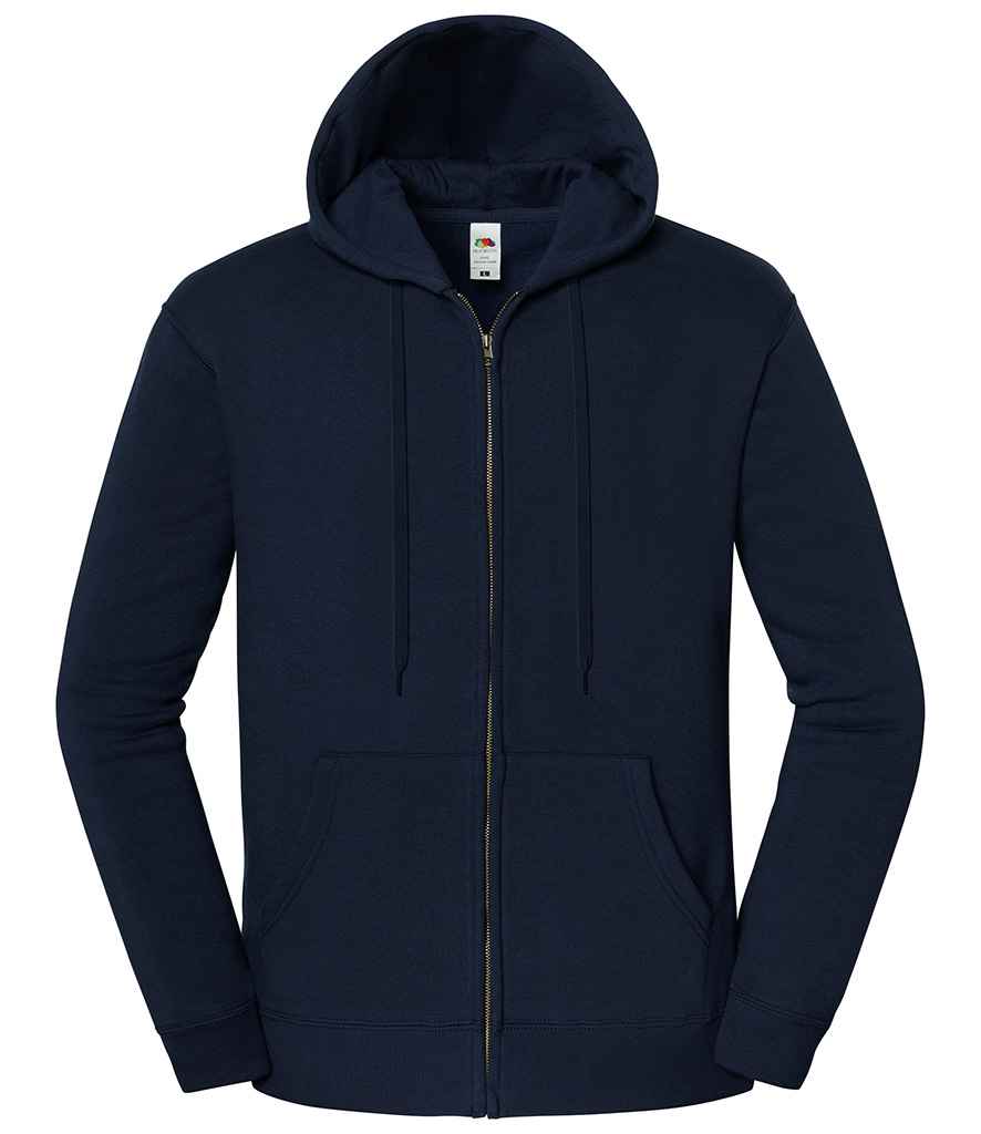 Fruit of the Loom Iconic Premium Hooded Sweat Jacket - SS153 LGP S