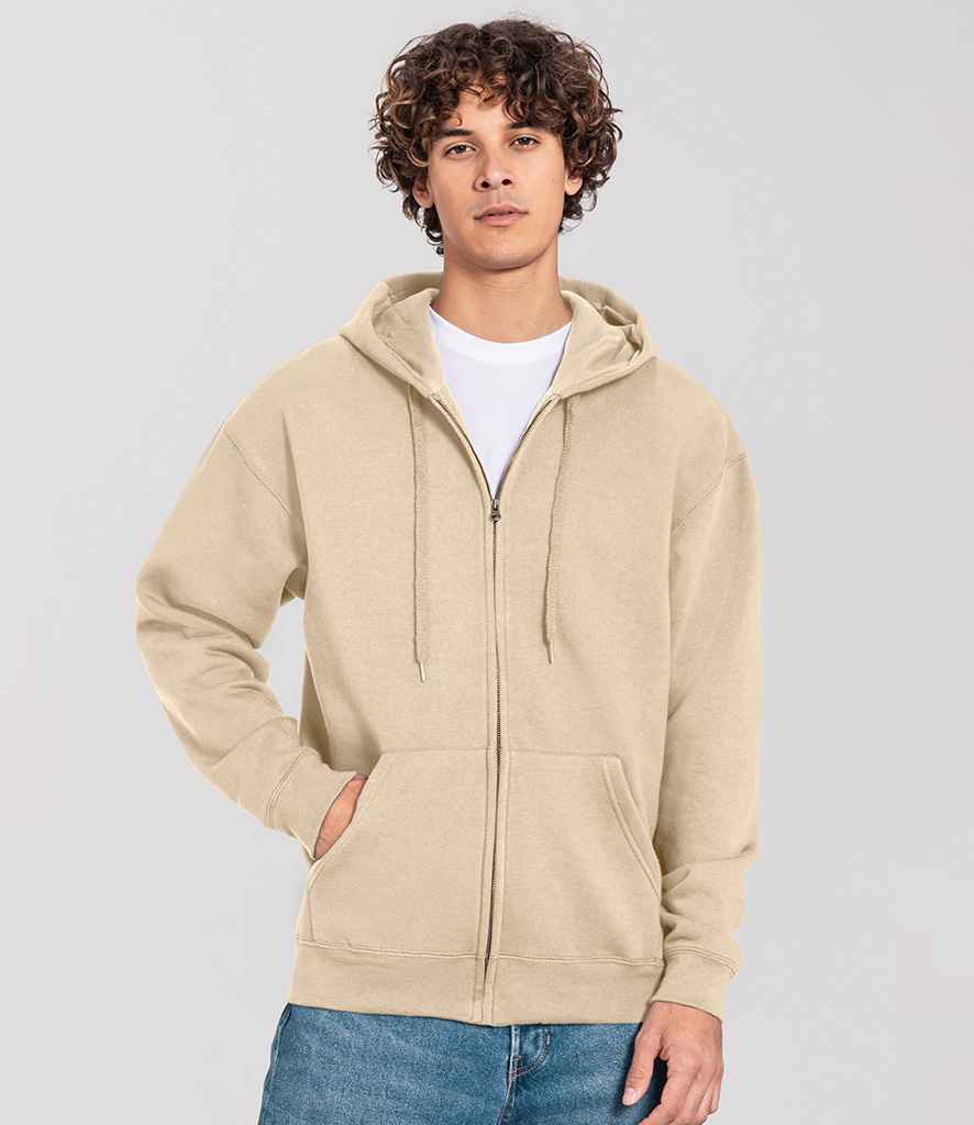 Fruit of the Loom Iconic Premium Hooded Sweat Jacket - SS153 DSN S