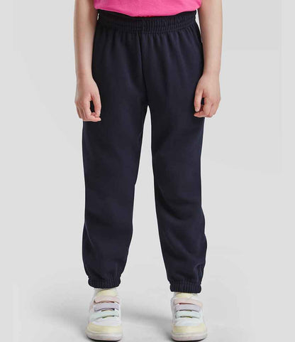 Fruit of the Loom - Kids Elasticated Hem Jog Pants - SS15B DNA 5-6
