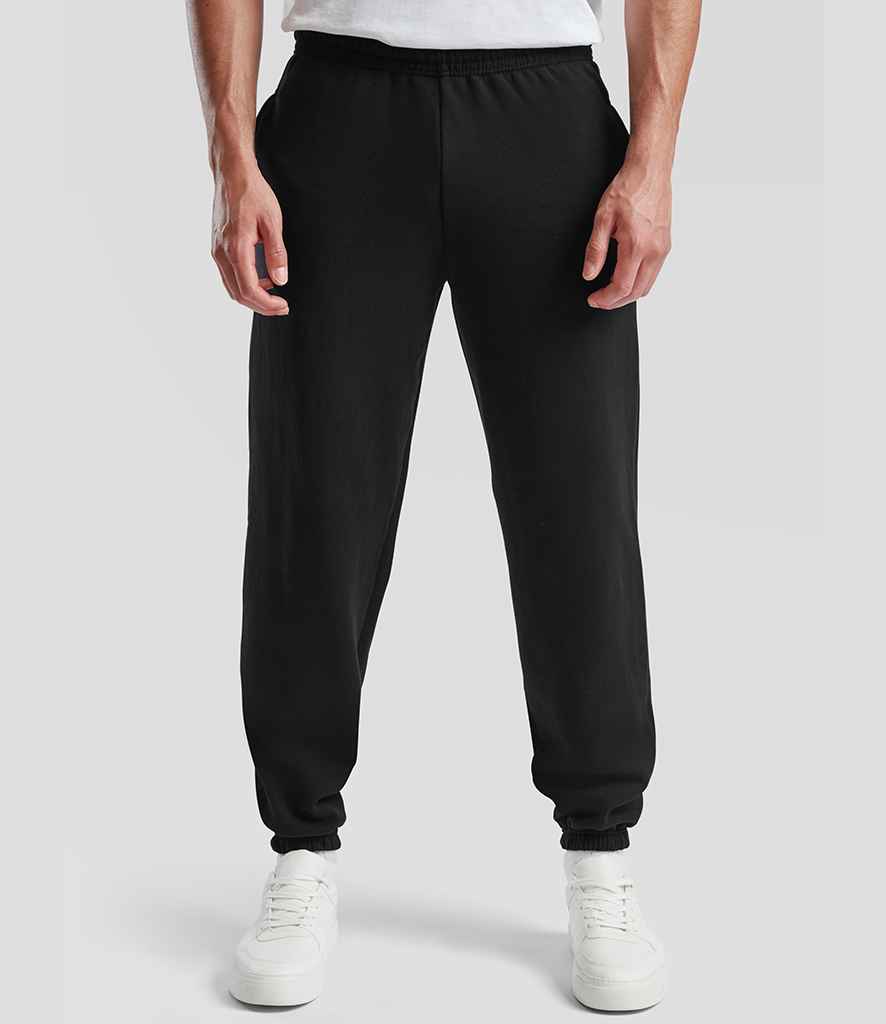 Fruit of the Loom - Classic Elasticated Hem Jog Pants - SS15 BLK XS