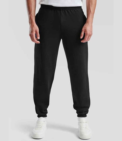 Fruit of the Loom - Classic Elasticated Hem Jog Pants - SS15 BLK XS