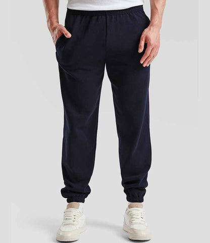 Fruit of the Loom - Classic Elasticated Hem Jog Pants - SS15 NAV XS