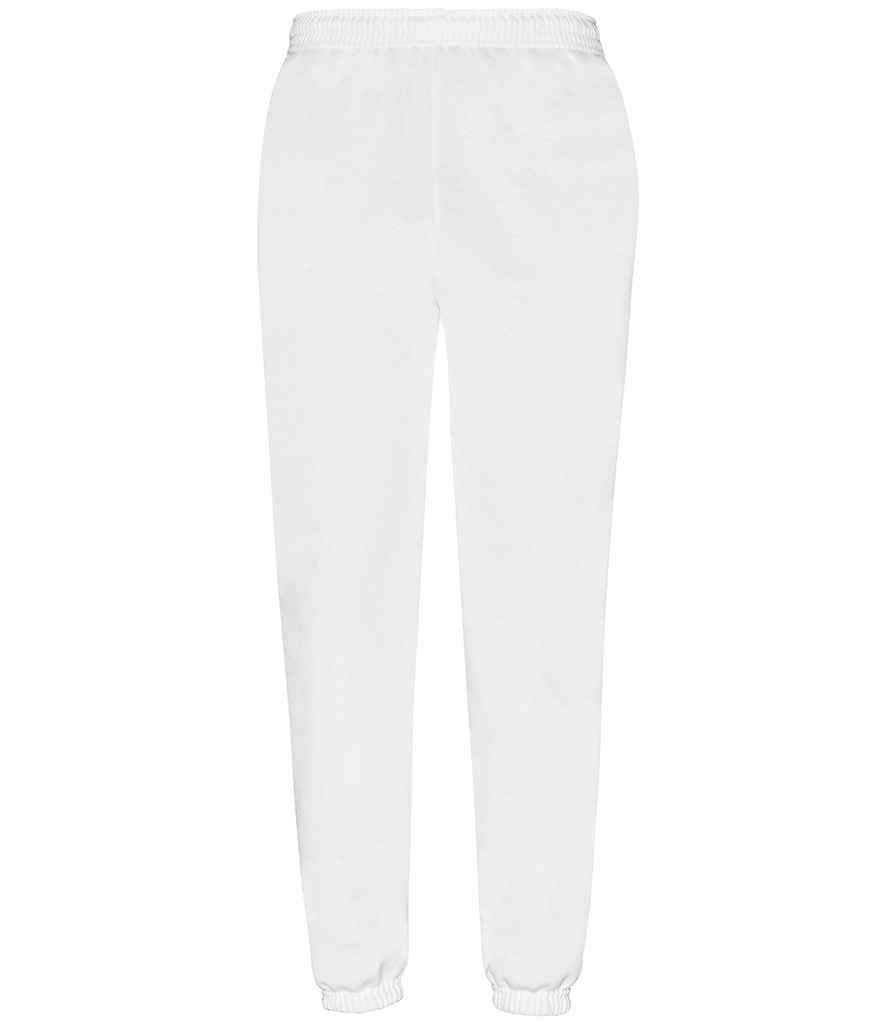 Fruit of the Loom - Classic Elasticated Hem Jog Pants - SS15 WHI XS