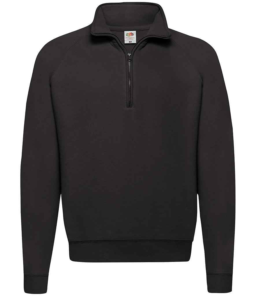 Fruit of the Loom - Classic Zip Neck Sweatshirt