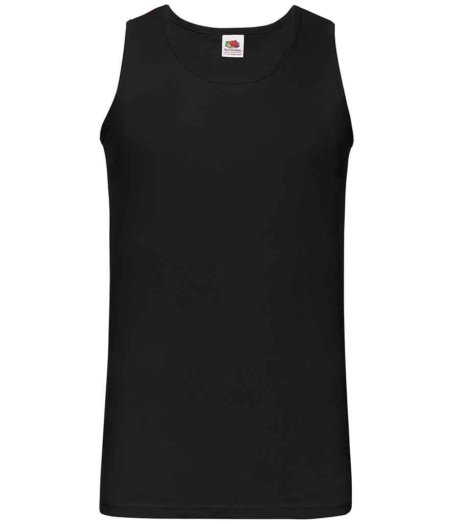 Fruit of the Loom - Athletic Vest - SS18 WHI S