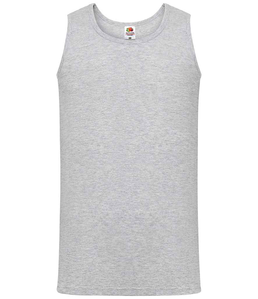 Fruit of the Loom - Athletic Vest - SS18 WHI S