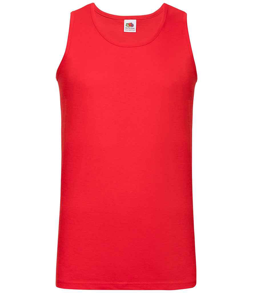 Fruit of the Loom - Athletic Vest - SS18 WHI S