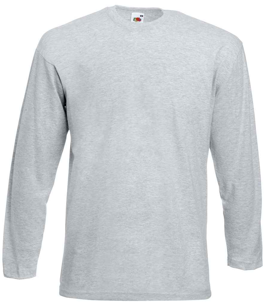 Fruit of the Loom - Long Sleeve Value T-Shirt - SS21 LGP S