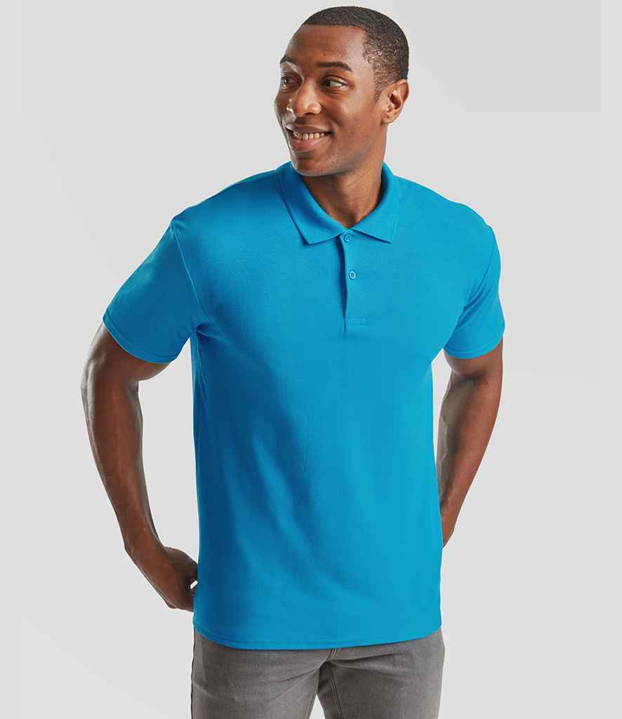 Fruit of the Loom Original Piqué Polo Shirt - SS229 AZR S
