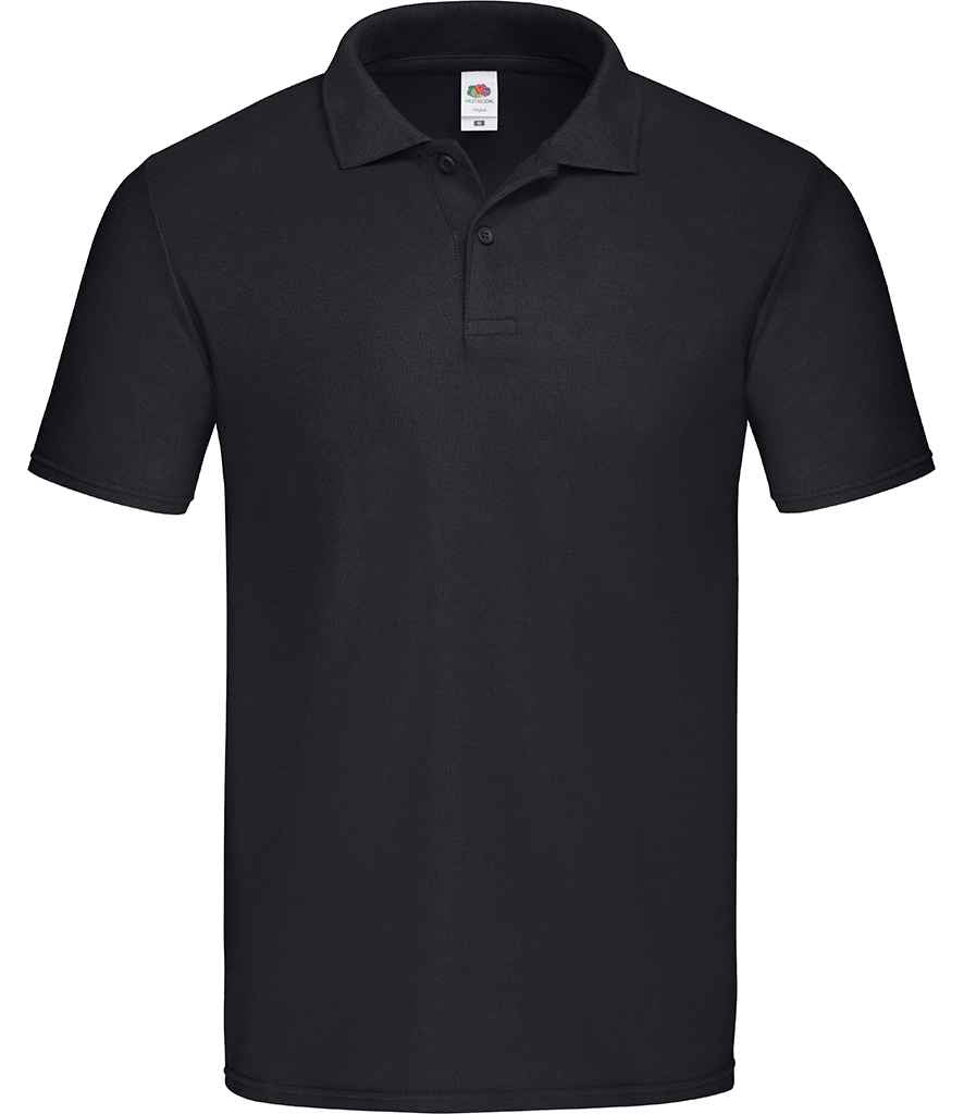 Fruit of the Loom Original Piqué Polo Shirt - SS229 WHI S