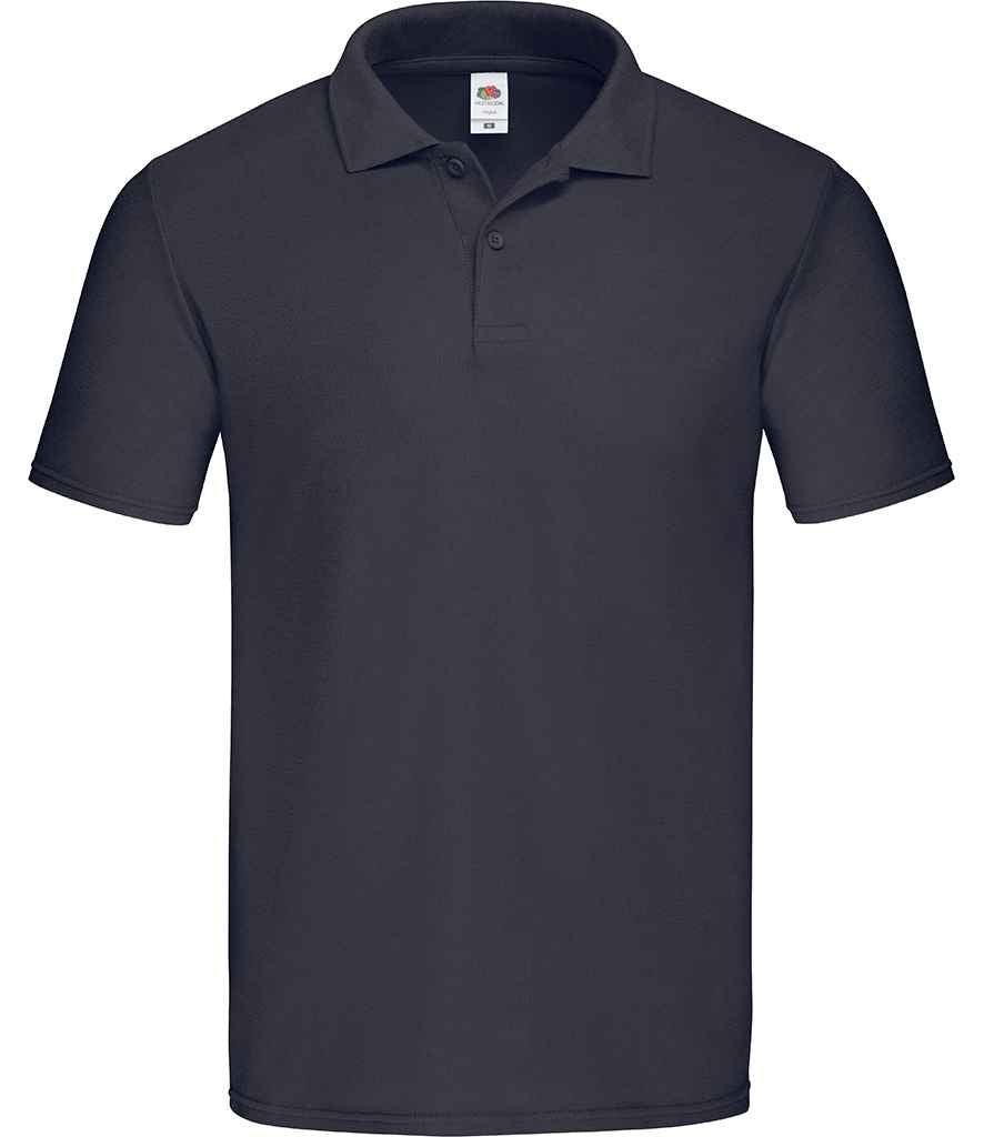 Fruit of the Loom Original Piqué Polo Shirt - SS229 WHI S