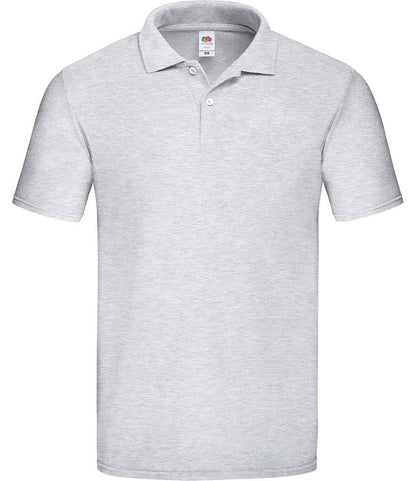 Fruit of the Loom Original Piqué Polo Shirt - SS229 WHI S