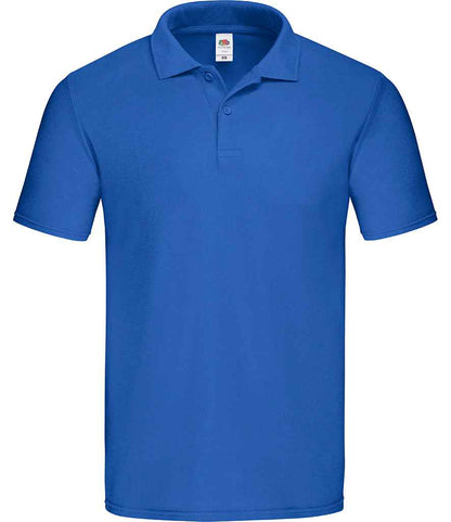 Fruit of the Loom Original Piqué Polo Shirt - SS229 WHI S