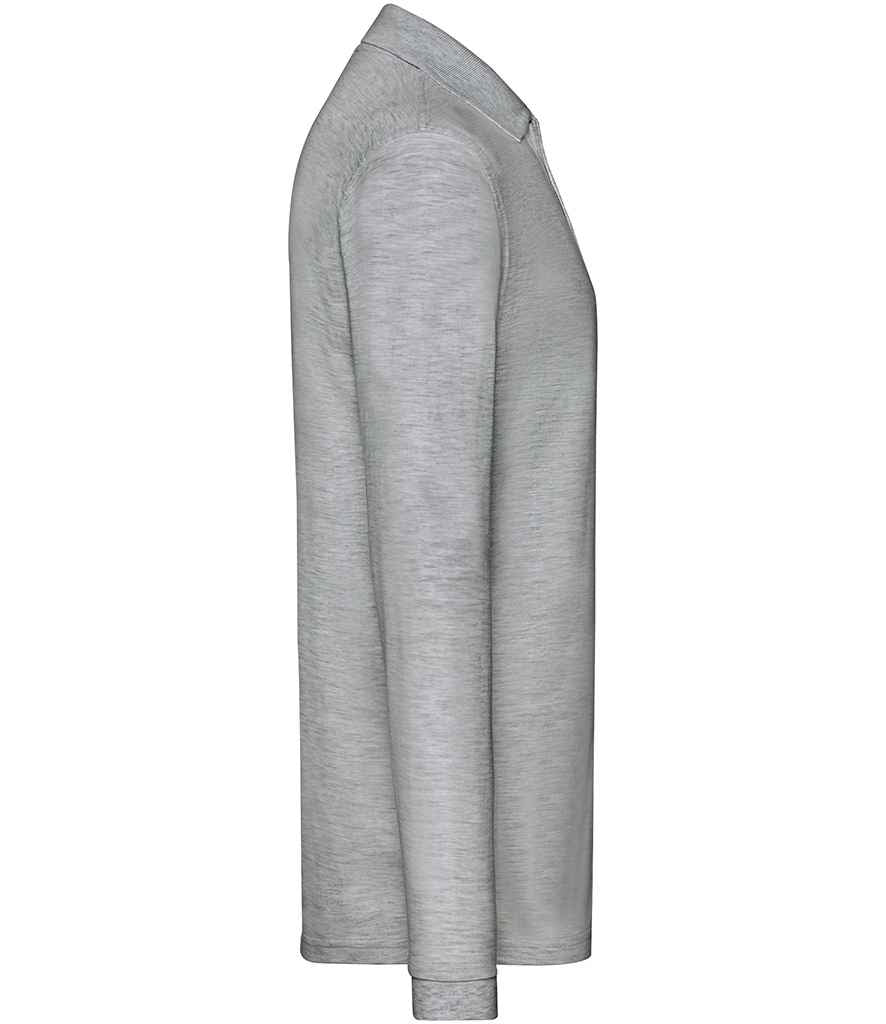 Fruit of the Loom - Premium Long Sleeve Cotton Piqué Polo Shirt