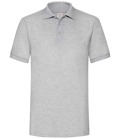 Fruit of the Loom Heavy Poly/Cotton Piqué Polo Shirt - SS27 HEA S