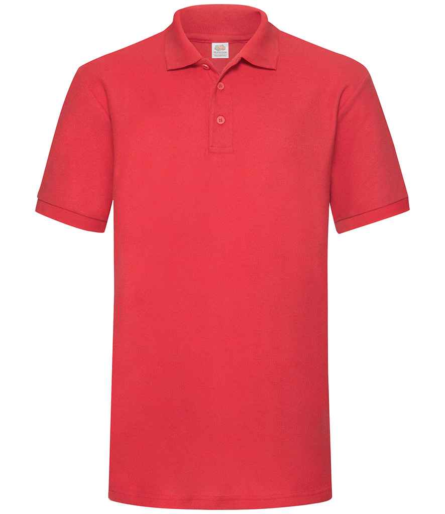 Fruit of the Loom Heavy Poly/Cotton Piqué Polo Shirt - SS27 HEA S