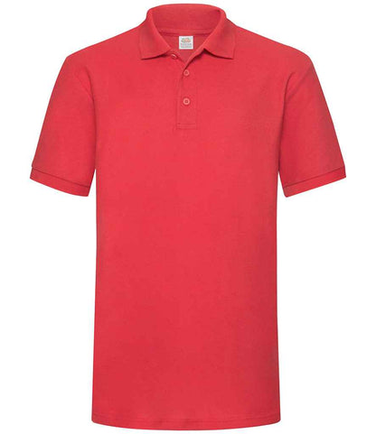 Fruit of the Loom Heavy Poly/Cotton Piqué Polo Shirt - SS27 HEA S