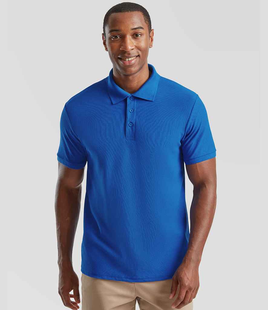 Fruit of the Loom Heavy Poly/Cotton Piqué Polo Shirt - SS27 ROY S