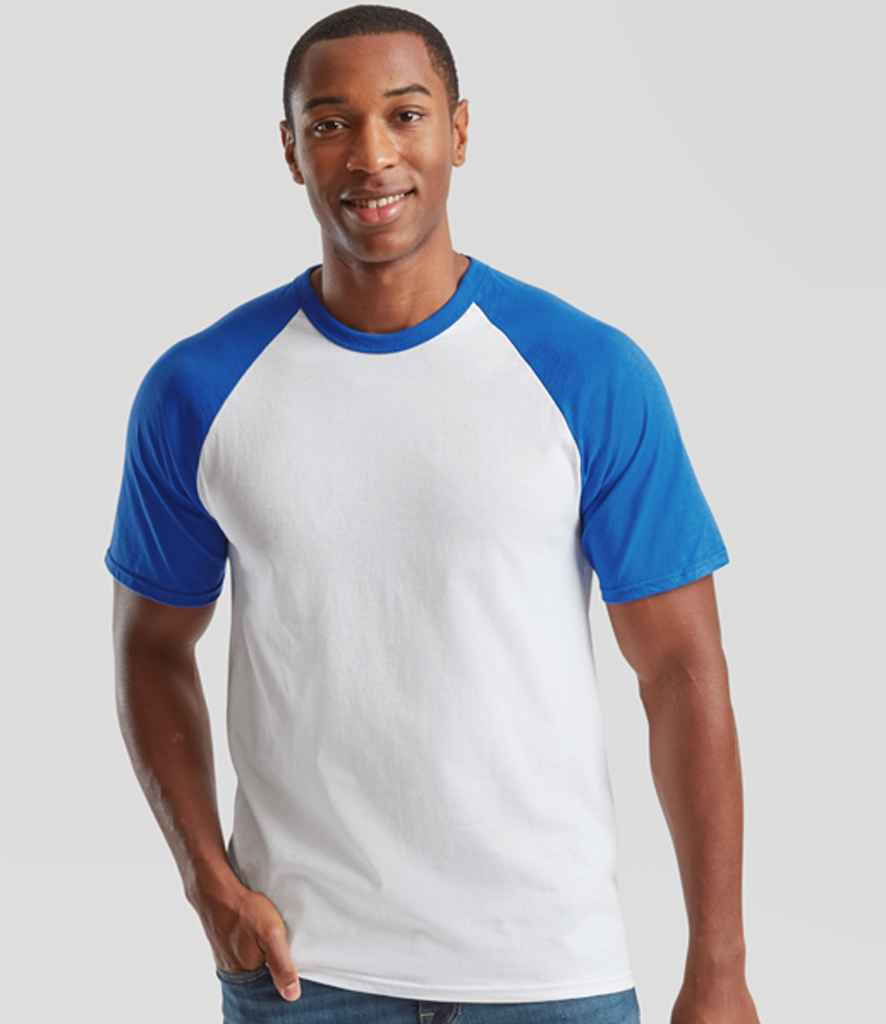 Fruit of the Loom - Contrast Baseball T-Shirt