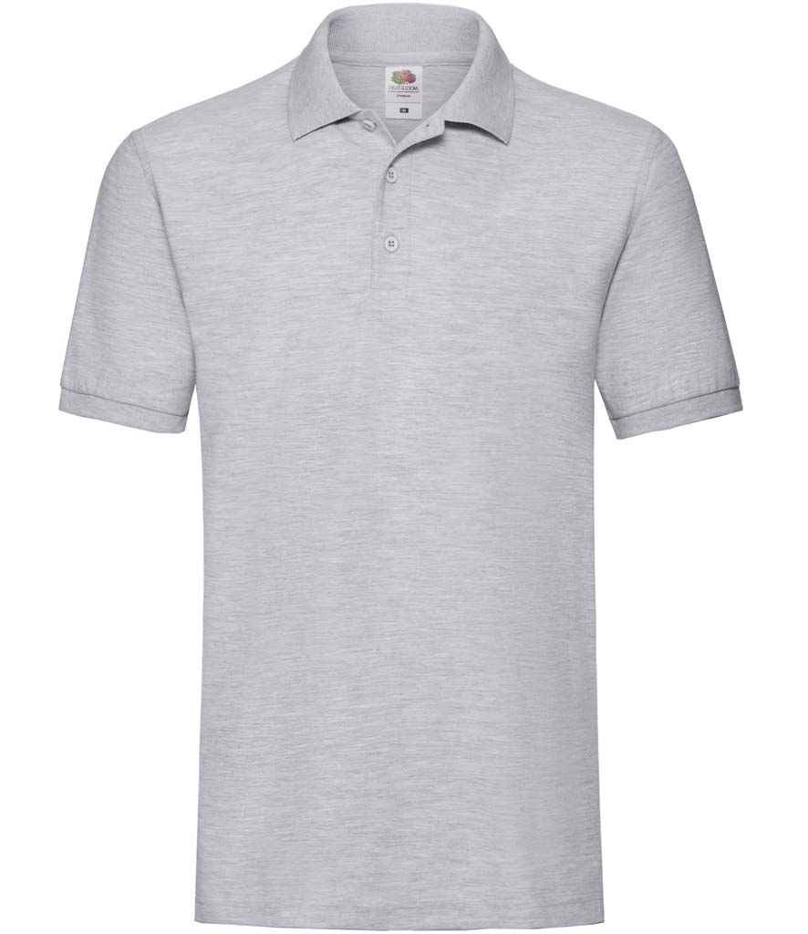 Fruit of the Loom - Premium Cotton Piqué Polo Shirt - SS5 SUN S
