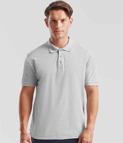 Fruit of the Loom - Premium Cotton Piqué Polo Shirt - SS5 AHE S