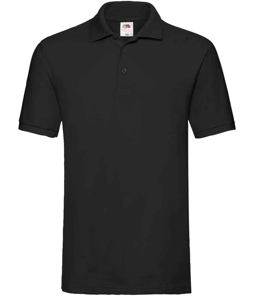 Fruit of the Loom - Premium Cotton Piqué Polo Shirt - SS5 SUN S