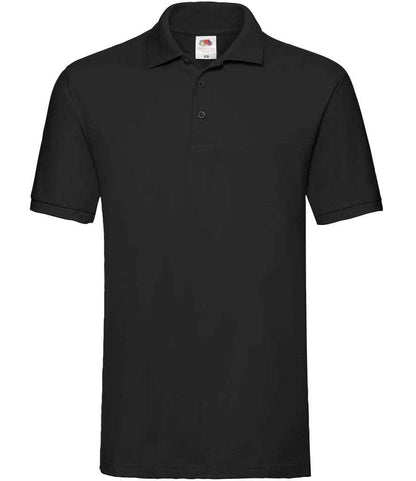 Fruit of the Loom - Premium Cotton Piqué Polo Shirt - SS5 SUN S