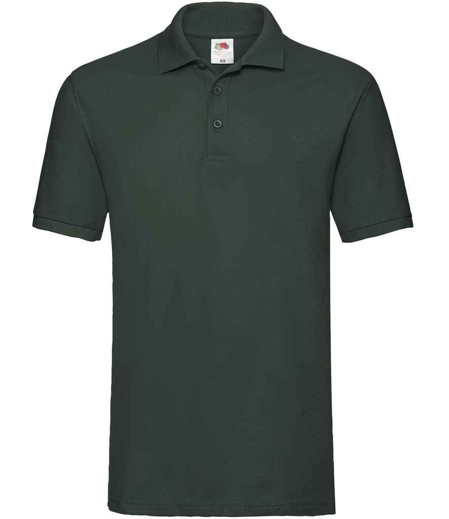 Fruit of the Loom - Premium Cotton Piqué Polo Shirt - SS5 SUN S