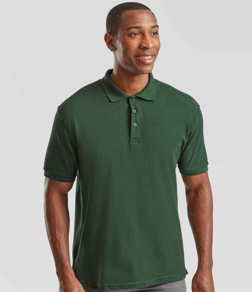 Fruit of the Loom - Premium Cotton Piqué Polo Shirt - SS5 BOT S