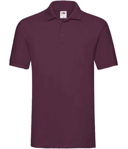 Fruit of the Loom - Premium Cotton Piqué Polo Shirt - SS5 SUN S