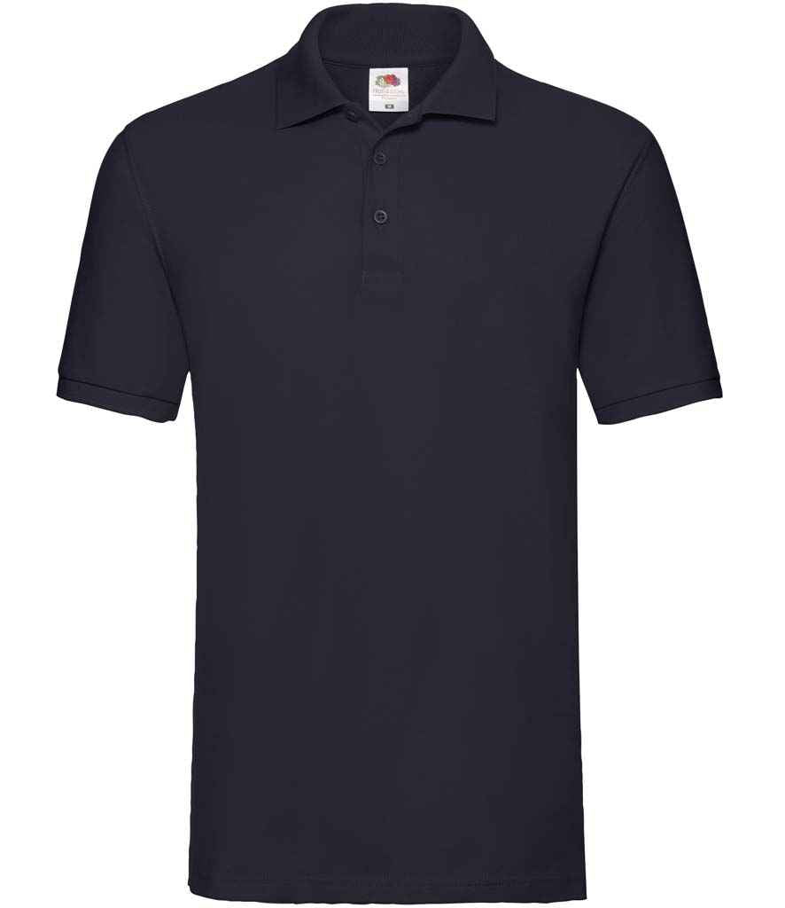 Fruit of the Loom - Premium Cotton Piqué Polo Shirt - SS5 SUN S