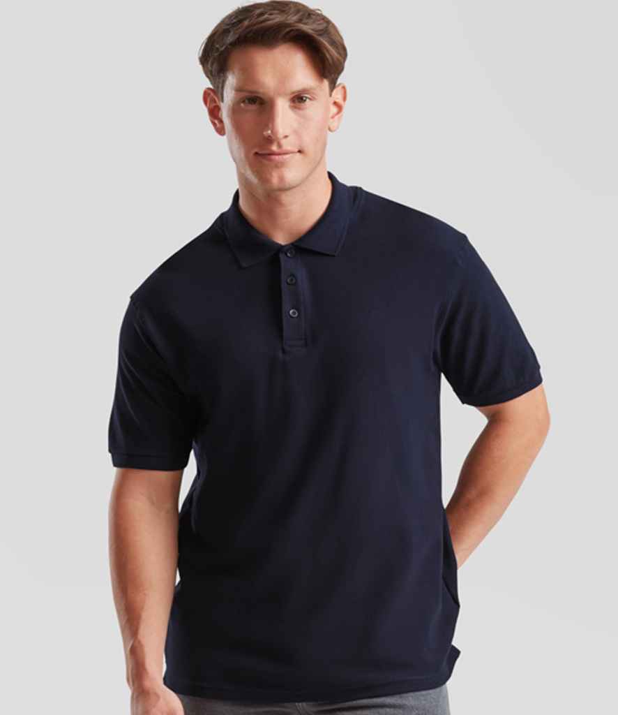 Fruit of the Loom - Premium Cotton Piqué Polo Shirt - SS5 DNA S