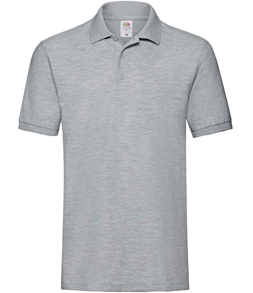 Fruit of the Loom Premium Cotton Piqué Polo Shirt - Pierre Francis