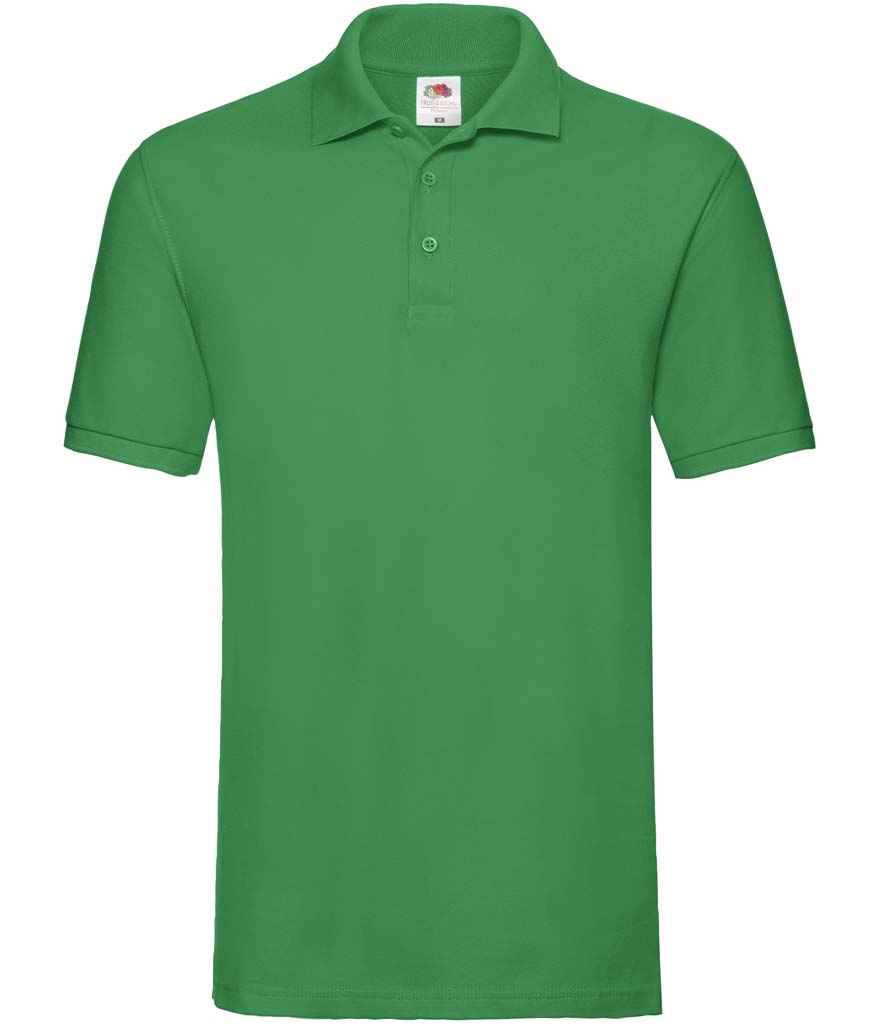 Fruit of the Loom - Premium Cotton Piqué Polo Shirt - SS5 SUN S