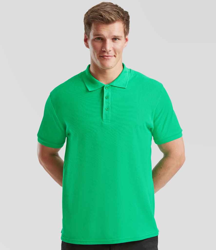 Fruit of the Loom - Premium Cotton Piqué Polo Shirt - SS5 KEL S