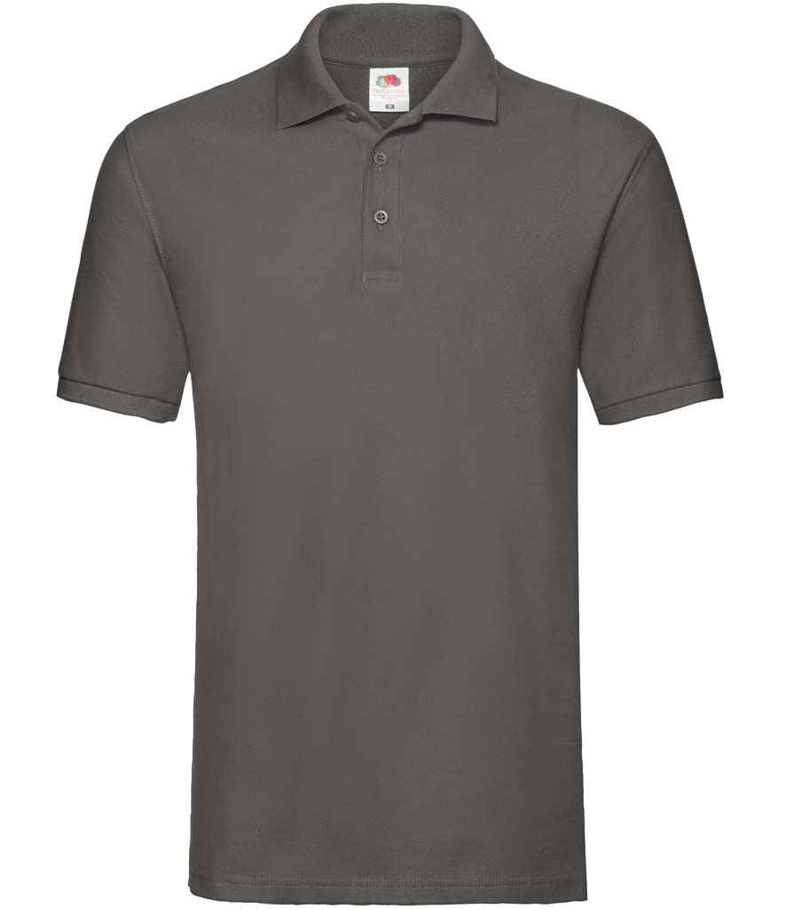 Fruit of the Loom - Premium Cotton Piqué Polo Shirt - SS5 SUN S