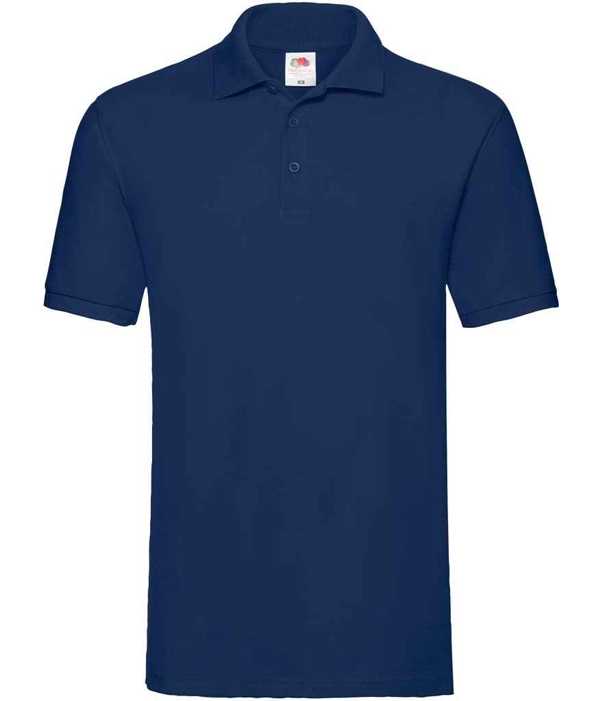 Fruit of the Loom - Premium Cotton Piqué Polo Shirt - SS5 SUN S