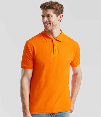 Fruit of the Loom - Premium Cotton Piqué Polo Shirt - SS5 ORA S