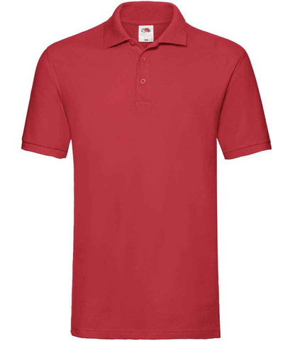 Fruit of the Loom - Premium Cotton Piqué Polo Shirt - SS5 SUN S