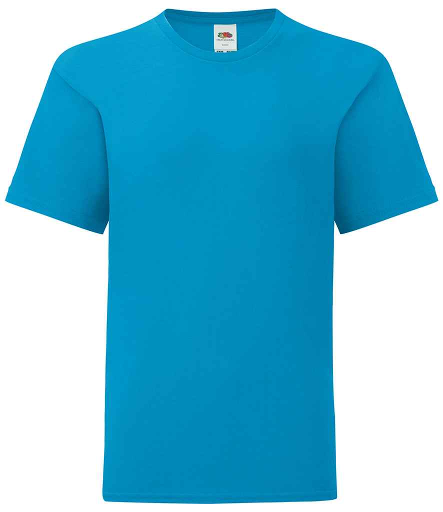 Fruit of the Loom - Kids Iconic 150 T-Shirt - SS621B AZR 3-4