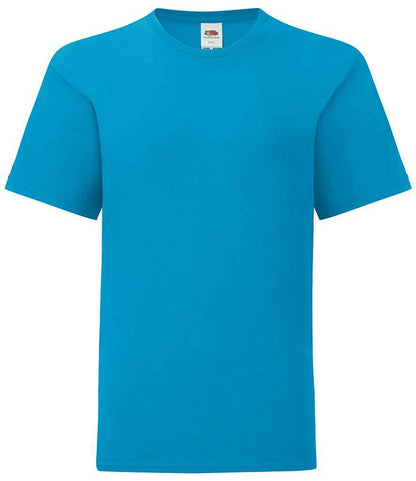 Fruit of the Loom - Kids Iconic 150 T-Shirt - SS621B AZR 3-4
