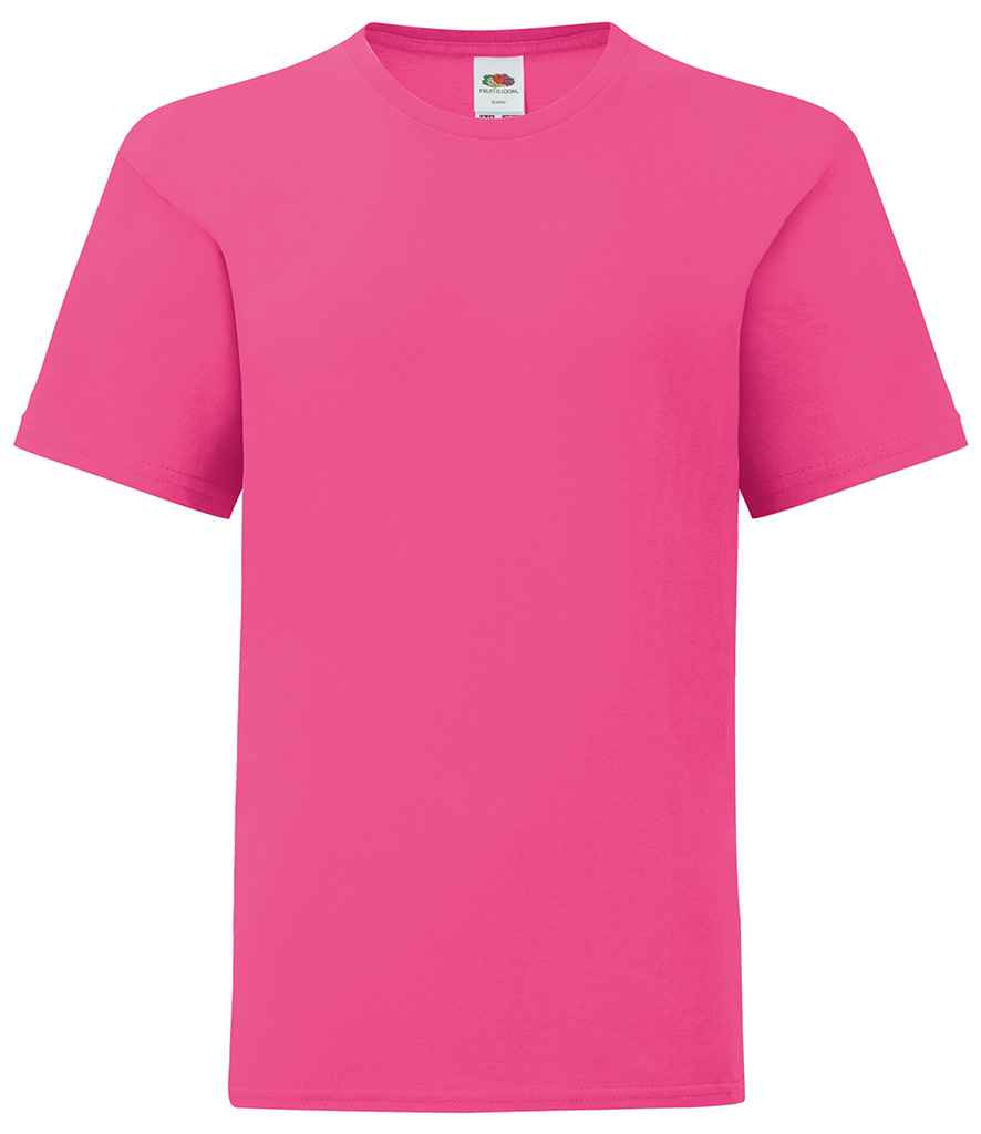 Fruit of the Loom - Kids Iconic 150 T-Shirt - SS621B AZR 3-4
