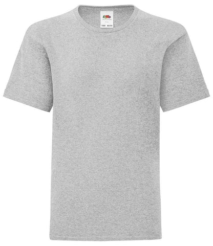 Fruit of the Loom - Kids Iconic 150 T-Shirt - SS621B AZR 3-4