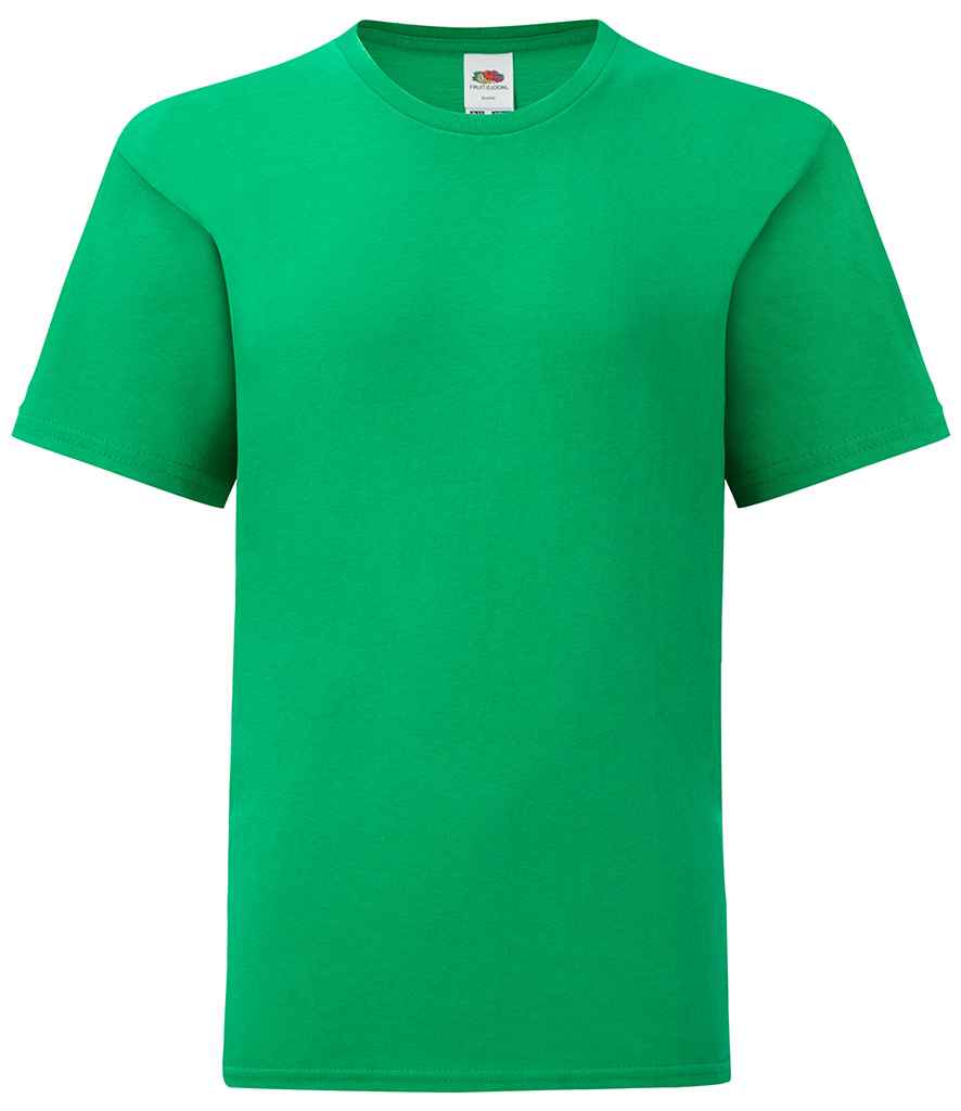 Fruit of the Loom - Kids Iconic 150 T-Shirt - SS621B AZR 3-4