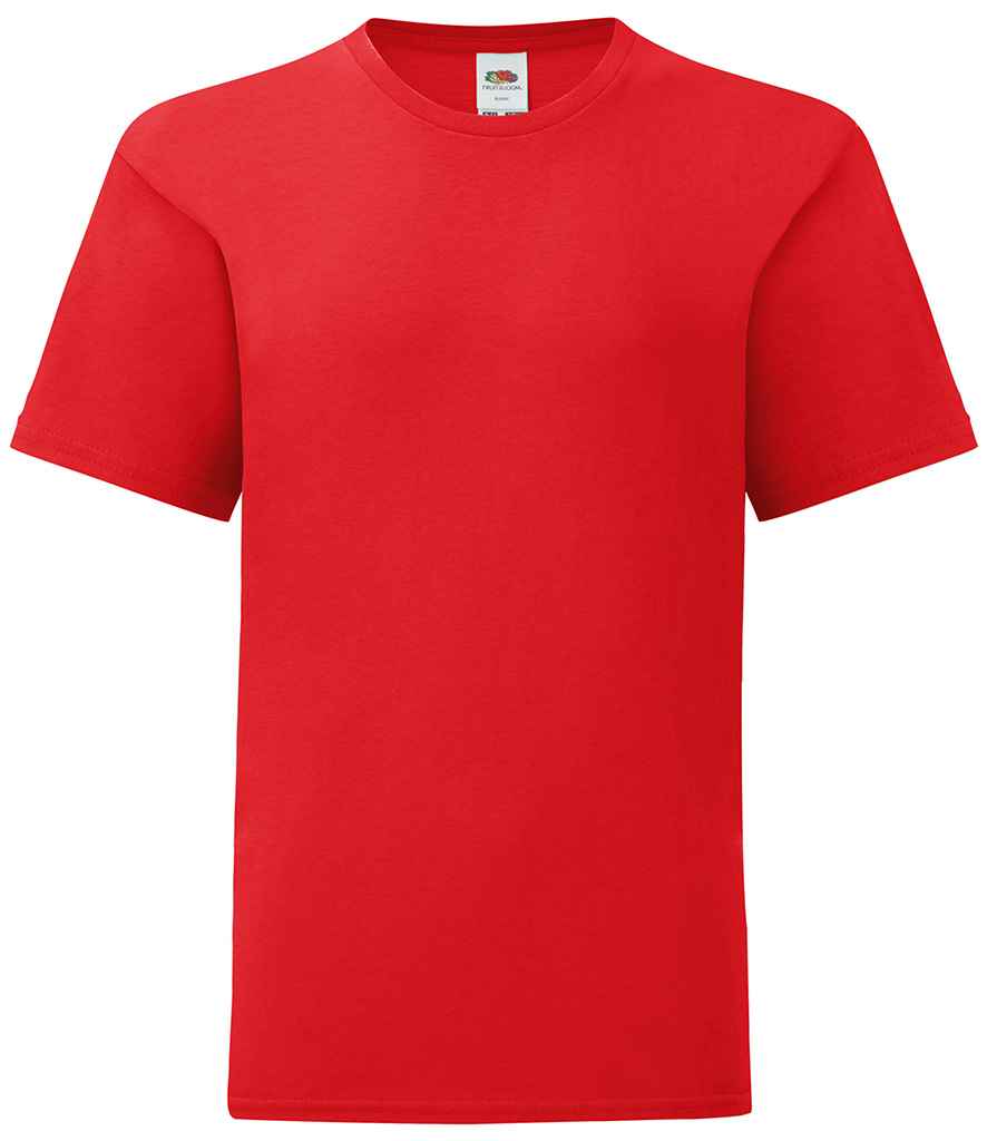 Fruit of the Loom - Kids Iconic 150 T-Shirt - SS621B AZR 3-4