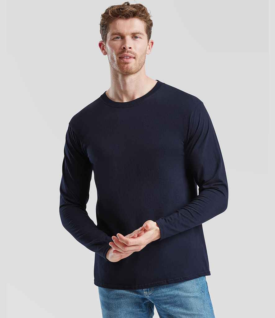 Fruit of the Loom Iconic 195 Long Sleeve T-Shirt